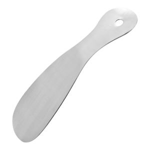 Portable Metal Shoe Horn | Compact Black Shoe Helper for Travel | Easy Slip-On Tool for Men & Women