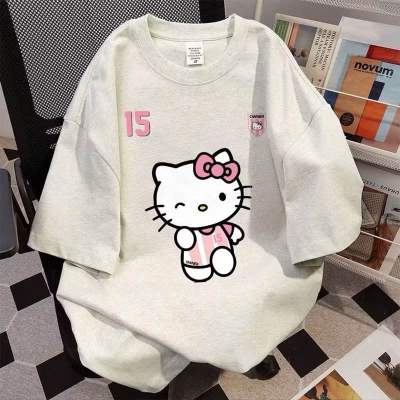 Áo Phông, Áo Thun Hoạt Hình Mèo Hello Kitty số 15 cute