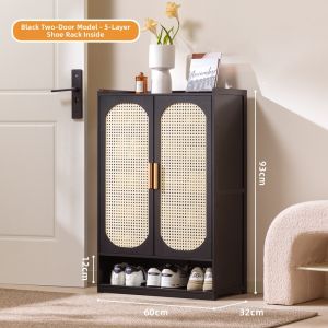 MLZH | Arc-shaped Door Shoe Cabinet for Storage