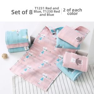 King Shore | Cotton Three-Layer Gauze Towel Soft and Non-Shedding