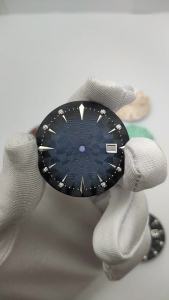 NEW 35MM Dial For Watch Classic NH35 Dial Diamond Index Date at 3 Oclock Watch Refit Accessories Wholesale Watch Dial