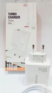 Charger 180W FOR XM 13 ULTRA Turbo Charger Power Adapter + Kabel Data Support Fast Charging