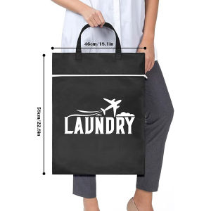 Túi Đựng Đồ Giặt Du Lịch Cỡ Lớn Có Tay Cầm Túi Đựng Đồ Bơi Ướt/khô Đựng Quần Áo Bẩn Đồ Tập Thể Dục Đồ Dùng Ký Túc Xá Phòng Tập Thể Hình Chất Liệu Oxford Hình Chữ Nhật Khóa Kéo
