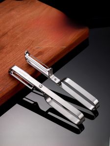 Stainless Steel Kitchen Fruit Peeler Cutter Potato Skin Remover Vegetable Scraper Tool Easy to Clean Home Cooking Tool