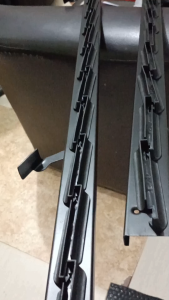 Jalousie Window Frame Strip (13-Blade) One Pair