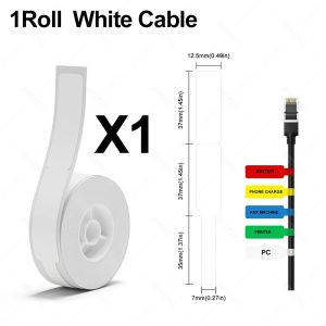 Máy In Nhãn Nhiệt Di Động Thông Minh Mini Niimbot D110 Nhãn Dán Cáp Chống Nước Thẻ Nhận Dạng Dính Cho D101/D11/H - Kết Nối Bluetooth