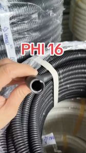 Ống ruột gà đen LIHHAN HPDE phi 16-20-25-32 bảo vệ dây điện