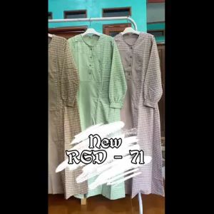 Baju Gamis Wanita Dewasa RGD-71 & Desain Fashion Muslim 2023