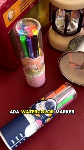 Spidol Warna Warni Aimilo 12 Warna Spidol Anak Hexagonal Astronot