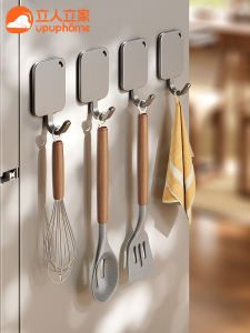 Powerful Magnetic Refrigerator Hook Iron Absorption Side Magnet Strong Adhesive Small Hook Rack Steel Material for Home Organization