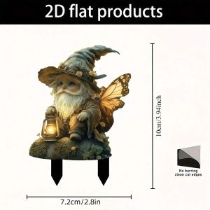 1PCS Classic Fairy Tale Garden Elf Courtyard Decoration Ancient and Vibrant Home Decoration Courtyard Decoration Supplies