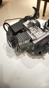 49CC (2HP) 2 Stroke Engine Complete Set Mini Dirt Bike Motorcycle Mini Scrambler Motor Cross Enjin Starter Poket Bike