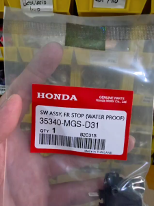 Original switch rem depan kanan pcx 150 MSG cb150 2012-sekarang) pcx 160Supra gtr  Vario 150 new esp