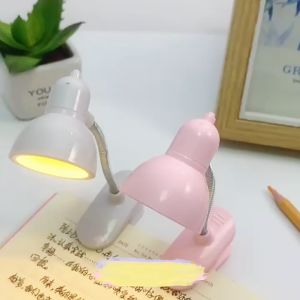 Mini Book Light LED Clamp Clip Design Night Lights Books To Read Reading Lamp For Bedroom Study Bedside Table Home Child Student