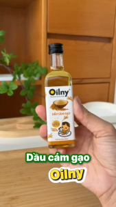 Dầu cám gạo ăn dặm cho bé Oilny 65ml - 100ml – nguyên chất ép lạnh giàu Omega-3 cho bé từ 6 tháng