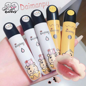 ลิปสติก Daimanpu ลิป ลิปกลอส ลิปกลอสน้องหมีกลอสหมี ลิปหมี ลิปกรอสหมี ลิปสติกกำมะหยี่ lipstick Lip Gloss 6 สี