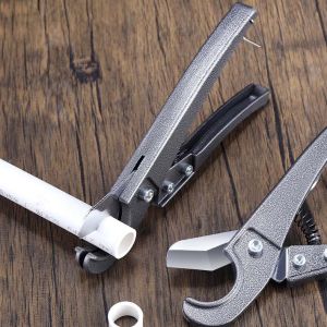 L67 Manual PVC Pipe Cutter Portable Hand Tube Cutting Tool Water Tubing Household Plumbing Repairs L