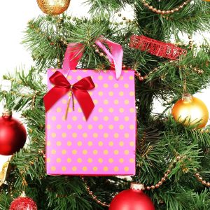 Miumiu 12pcs Christmas Ribbon Bow Tie for Xmas Tree Decor Wreath Ornaments Gift Red Gold Bows Tie Xmas Home Decorations