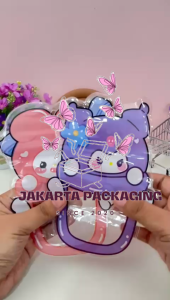 Pouch Plastik Zipper Karakter Sanrio V2 UK  ± 17X13CM – Cocok untuk Minuman Dingin Jakartapackaging KP-1553