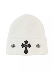 Trendy Knitted Cross Hat Small Head Circumference Street Style Winter Warm Cap for Youth Couples Casual Fashion Accessories