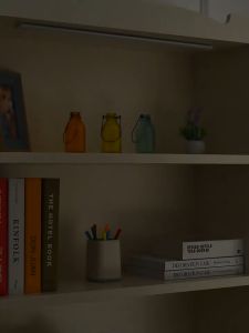 Night Light Motion Sensor Light Wireless USB Under Cabinet Light for Cabinet Bedroom Wardrobe Indoor Lighting 3color in One Lamp