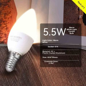 NVC | E14 Home-use Super Bright Energy Saving LED Bulb
