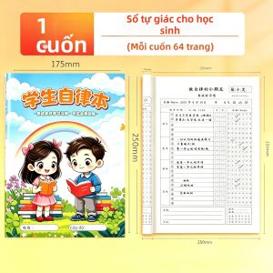 JIFANPAUL | Sổ Kế Hoạch Quản Lý Thời Gian Hàng Ngày cho Học Sinh