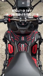 【GX188】Tank Pats Rubber Protector 2026 Honda ADV 160 version 2 Premium Rubber Embossed Thick Body Protector / Accessories