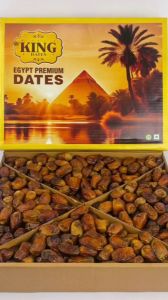 Kurma King Premium Mesir Organik 5kg - Kemasan Karton Sehat Keluarga
