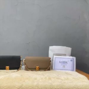 BJ60907 (DAPAT SERTIFIKAT) - GRAY/BROWN/BLACK TAS SLEMPANG HANDBAG TAS WANITA FASHION IMPORT MODIS ELEGAN TERMURAH TERLARIS TERBARU BAGSTORE JAKARTA TAS BATAM ZCJ0907