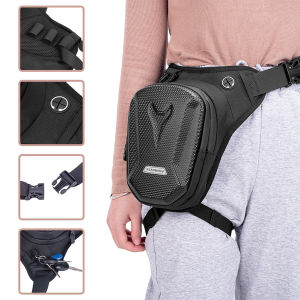 Waterproof Waist Leg Bag Motorcycle EVA Hard Shell Cell/Mobile Phone Purse Packs
