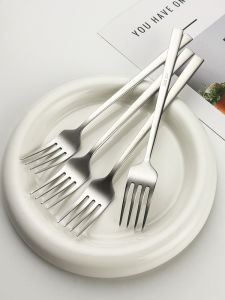 Matte Finish Western Style 304 Stainless Steel Fork And Spoon Set for Restaurant And Hotel Steak Knife Cutlery Dining Tableware