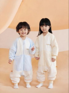 L-LIANG | Split-leg Constant Temperature Pure Cotton Baby Sleep Bag