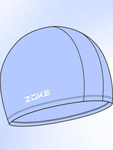 Mũ Bơi Zoke Vải Cỡ Lớn Màu Trơn Dành Cho Nam Và Nữ Mũ Bơi Lội Bảo Vệ Tóc Tai Thời Trang Dành Cho Người Lớn