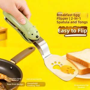 KUWUBIANJING | Multifunction Stainless Steel Pan  Double Layer Spatula