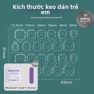 CHUBEISHI | Keo Dán Móng Tay Siêu Bám Chống Nước An Toàn Cho Trẻ Em