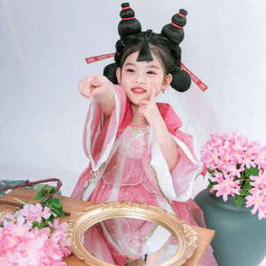 Halloween Childrens Costume Hanfu Dress up Clothes Ancient Style Girls Performance Outfit Traditional Chinese Clothing