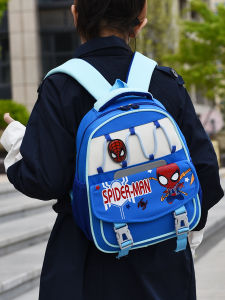 Cute Cartoon Childrens Backpack for Girls Outdoor School Bag 3-5 Years Old Boys Double Shoulder Bag Medium Waterproof Nylon