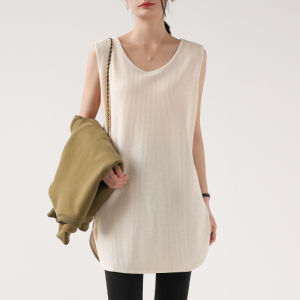 MOCHU | Loose Fit Large Size Vest for Women