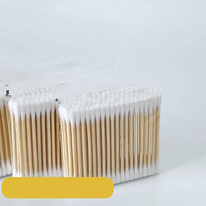 Double-Headed 20 Pack Cotton Swabs Women Cotton Cotton Medical Stick Nose Ear Cleaning Cotton