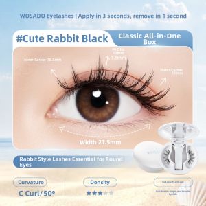 WOSADO | Soft Magnetic Natural Fluffy Fox-like Falsies