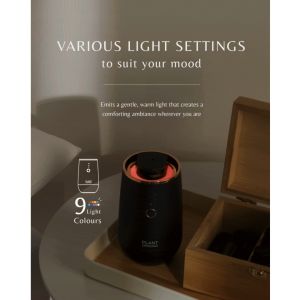 Plant Origins Aromatherapy Portable Nebulizing Diffuser (Smoky Black) (1unit)