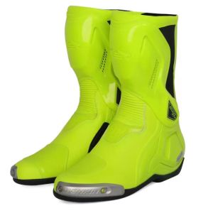 BENKIA Racing Motorcycle Boots Mens Off-Road Adventure Travel Shoes Four Seasons Universal Comfortable Leather Motorcycle Shoes