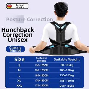 HUALUOLAN | Shoulder & Posture Corrector Brace Adults