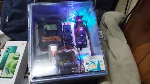 เครื่องขุดทำเหมืองบิทคอยน์พลังงานแสงอาทิตย์ Power Box Miner Bitcoin Cryptocurrency FrankTech PBMBC-01SC Solar Cell