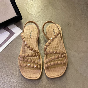 JIFANPAUL | Fashion Square Toe Flat Sandals