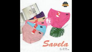 MURAH | Celana Dalam Cewek SAVELA 696 Warna Polos / CD Perempuan / Dalaman Wanita Murah Warna Warna