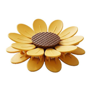 Sunflower Shaped Magnetic Detachable Seal Clip Moisture-Proof Snack Bag Closure Petal Seal Reusable Food Storage Accessory