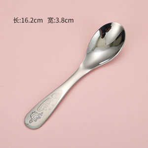 Bộ Đồ Ăn Trẻ Em Bằng Thép Không Gỉ Chống Bỏng Có Đũa Bát Chén Bộ Đồ Ăn Trẻ Em Hoạt Hình Dễ Thương Dùng Tại Nhà Và Ngoài Trời