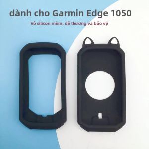 Ốp Bảo Vệ Silicon Cho Garmin Edge 1050 Xe Đạp GPS Máy Tính Nửa/Full Cover Mềm Phụ Kiện